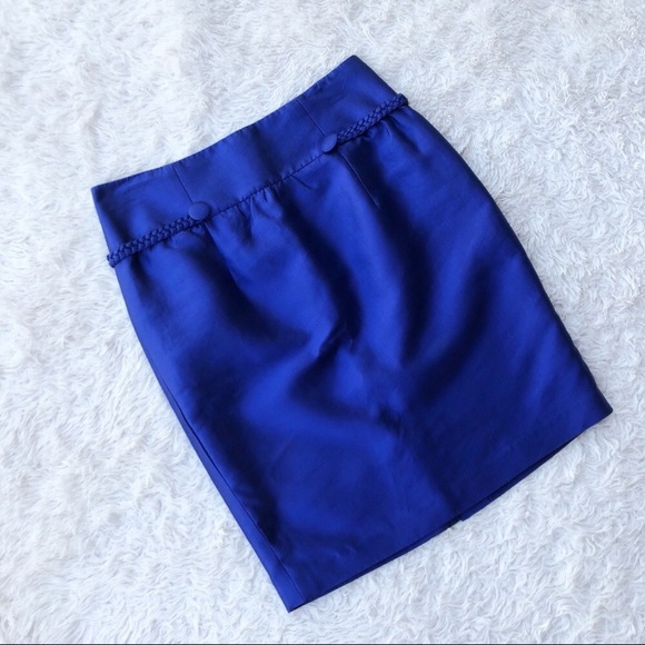 ASOS ✨REISS✨ Hillary Silk Plait Braided Skirt - Picture 2 of 7